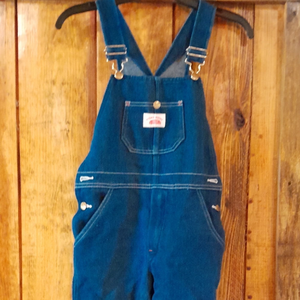 Boys Denim Overalls